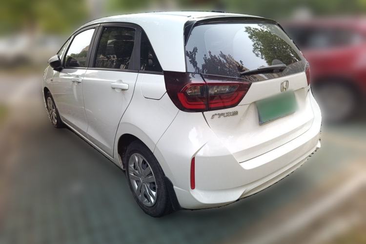 Used Honda Fit 2021 1.5L CVT Trend Edition Rear Left 45 Deg