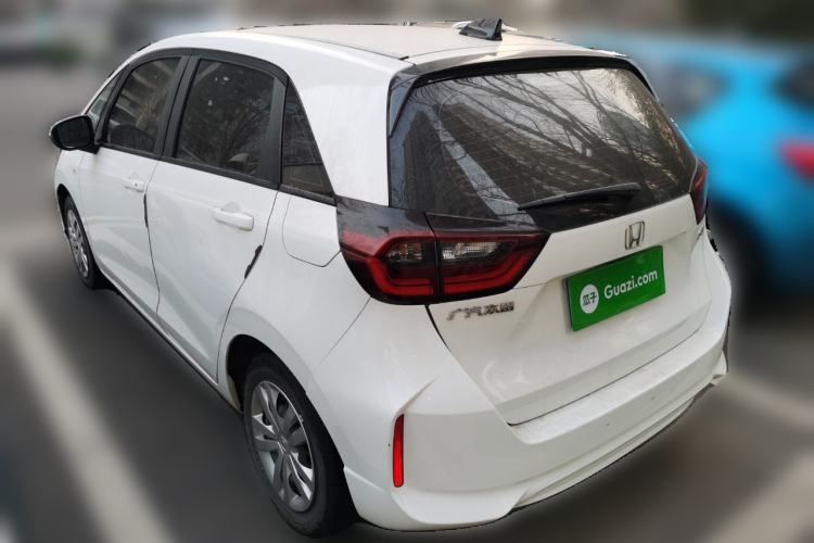 Used Honda Fit 2021 1.5L CVT Trend Edition Rear Left 45 Deg