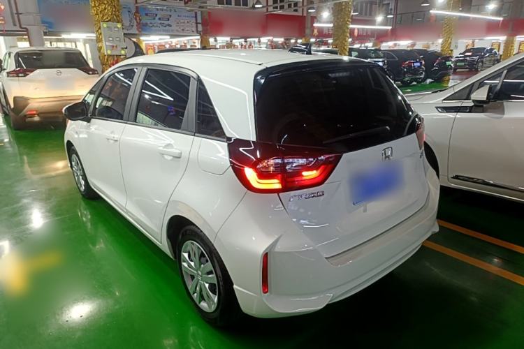 Used Honda Fit 2021 1.5L CVT Trend Edition Rear Left 45 Deg