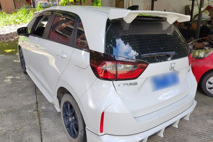Used Honda Fit 2021 1.5L CVT Trend Edition Rear Left 45 Deg