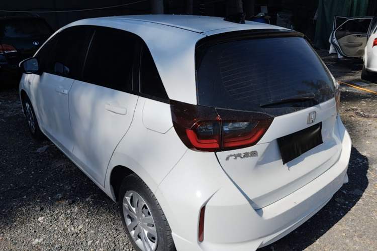 Used Honda Fit 2021 1.5L CVT Trendy Sports Edition Rear Left 45 Deg