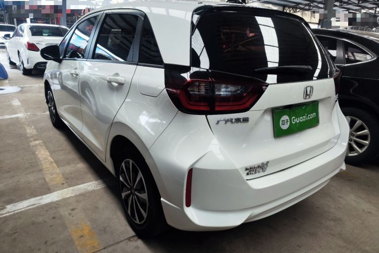Used Honda Fit 2021 1.5L CVT Trend Edition Rear Left 45 Deg