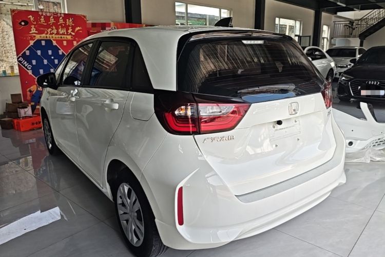 Used Honda Fit 2021 1.5L CVT Trend Edition Rear Left 45 Deg