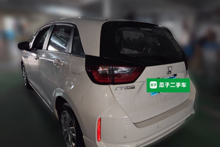 Used Honda Fit 2021 1.5L CVT Trend Edition Rear Left 45 Deg