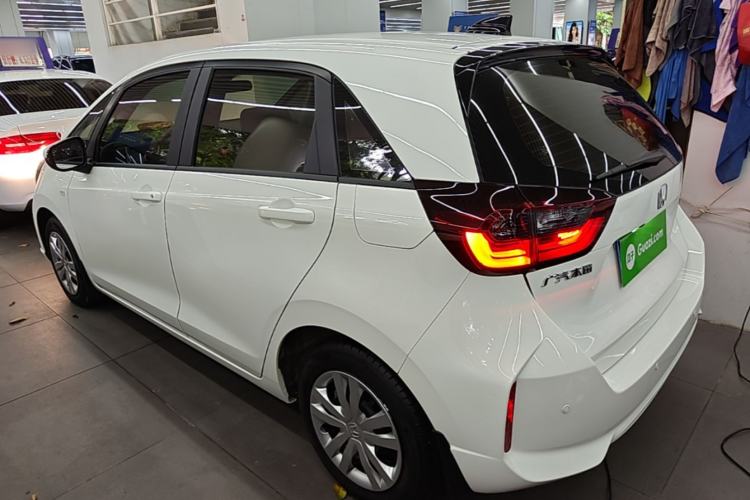 Used Honda Fit 2021 1.5L CVT Trend Edition Rear Left 45 Deg