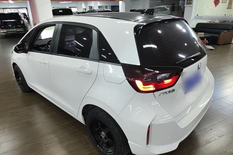 Used Honda Fit 2021 1.5L CVT Trend Edition Rear Left 45 Deg