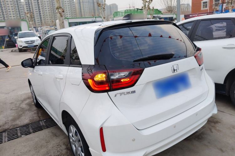 Used Honda Fit 2021 1.5L CVT Trend Edition Rear Left 45 Deg