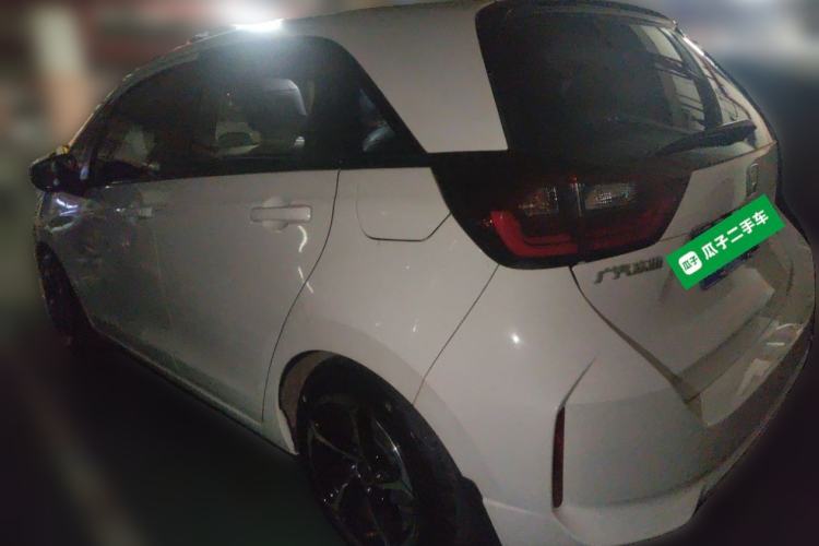 Used Honda Fit 2021 1.5L CVT Trend Edition Rear Left 45 Deg