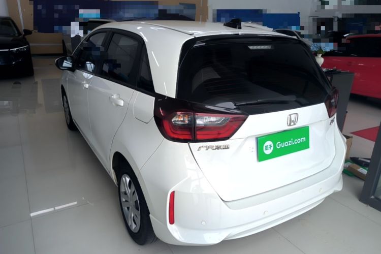 Used Honda Fit 2021 1.5L CVT Trend Edition Rear Left 45 Deg