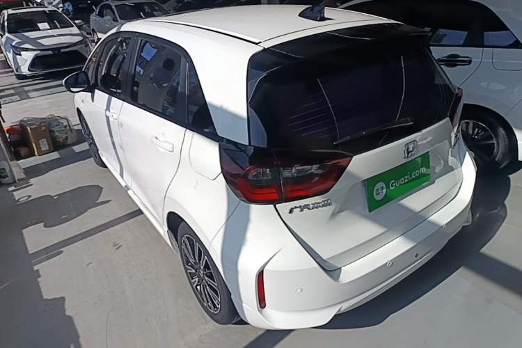 Used Honda Fit 2021 1.5L CVT Trendy Run Pro Edition Rear Left 45 Deg