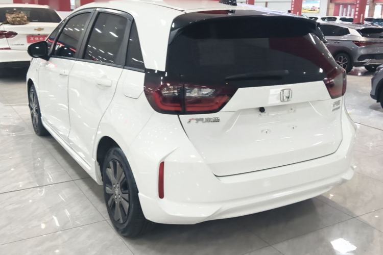 Used Honda Fit 2021 1.5L CVT Trendy Run Pro Edition Rear Left 45 Deg
