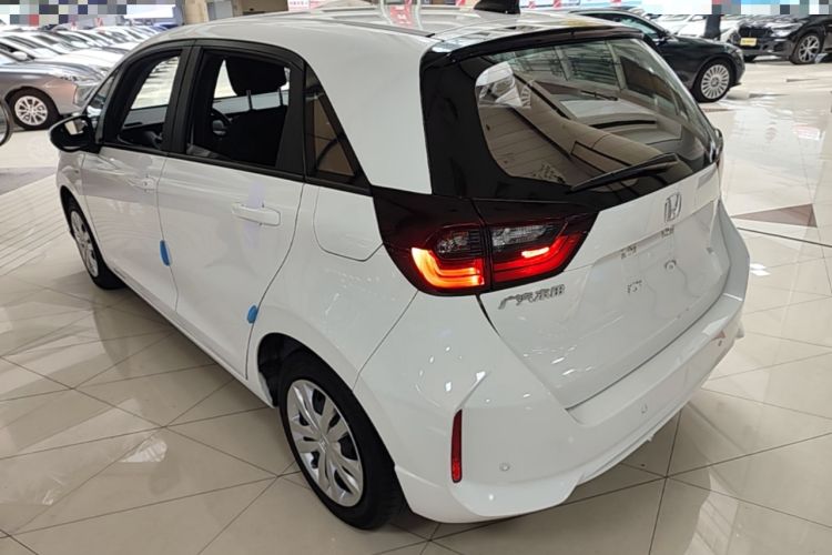 Used Honda Fit 2021 1.5L CVT Trend Edition Rear Left 45 Deg
