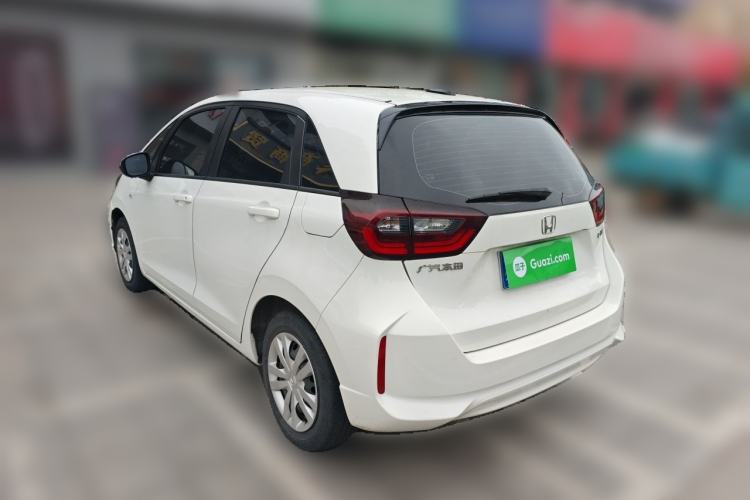 Used Honda Fit 2021 1.5L CVT Trend Edition Rear Left 45 Deg