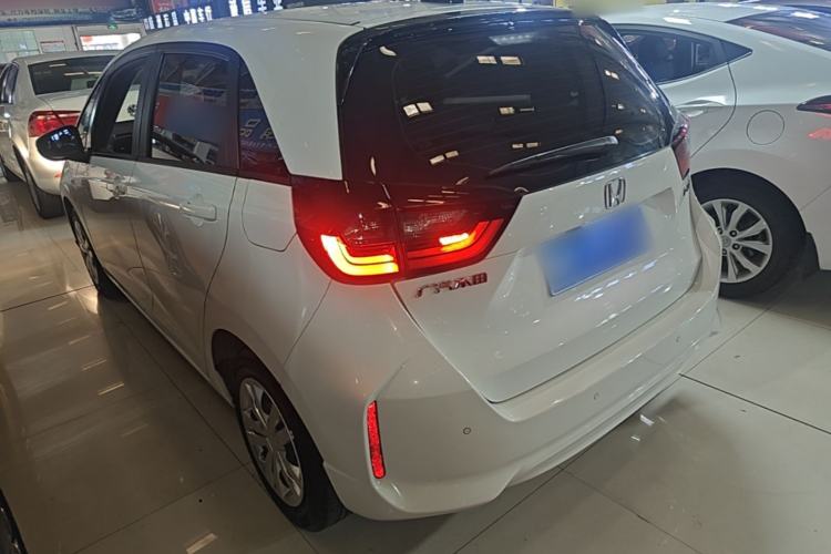 Used Honda Fit 2021 1.5L CVT Trendy Run Pro Edition Rear Left 45 Deg