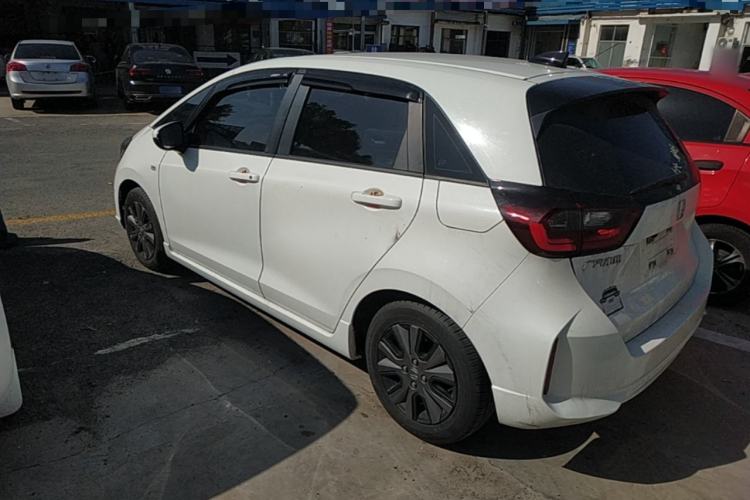 Used Honda Fit 2021 1.5L CVT Trendy Run Pro Edition Rear Left 45 Deg