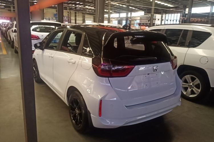 Used Honda Fit 2021 1.5L CVT Trend Edition Rear Left 45 Deg