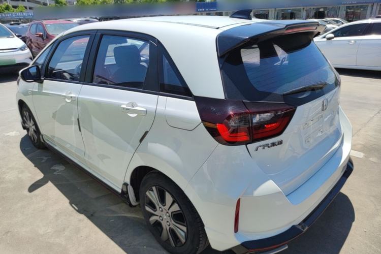Used Honda Fit 2021 1.5L CVT Trend Edition Rear Left 45 Deg