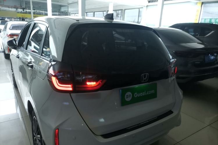 Used Honda Fit 2021 1.5L CVT Trendy Edition Rear Left 45 Deg