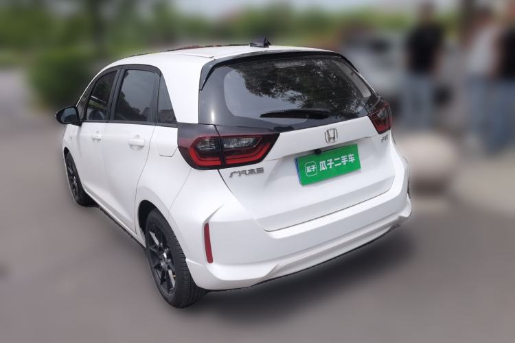 Used Honda Fit 2021 1.5L CVT Trend Edition Rear Left 45 Deg