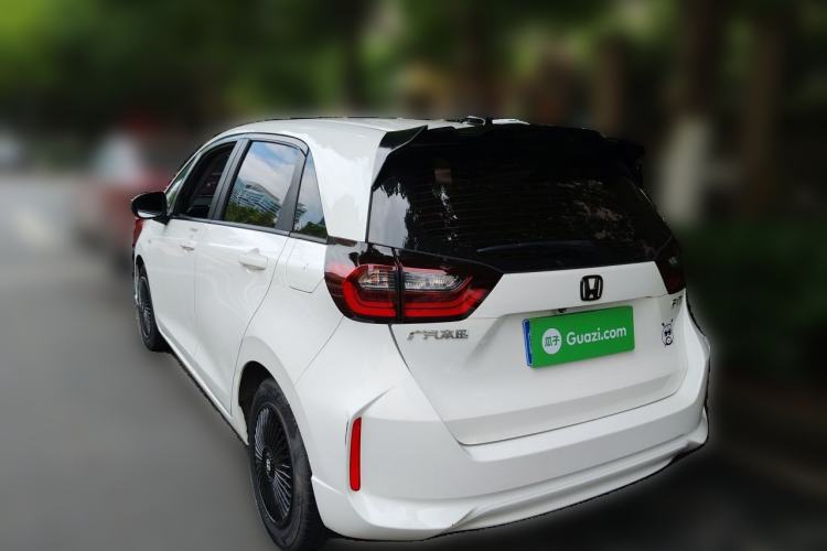 Used Honda Fit 2021 1.5L CVT Trend Edition Rear Left 45 Deg