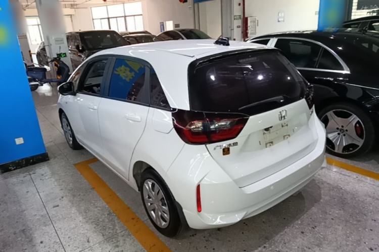 Used Honda Fit 2021 1.5L CVT Trend Edition Rear Left 45 Deg