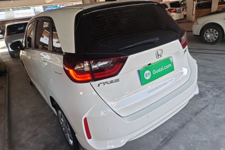 Used Honda Fit 2021 1.5L CVT Trend Edition Rear Left 45 Deg