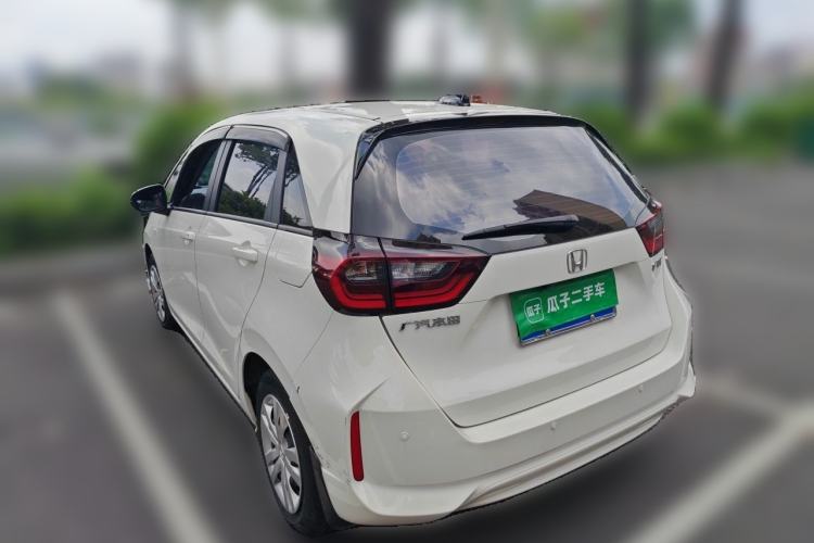 Used Honda Fit 2021 1.5L CVT Trend Edition Rear Left 45 Deg