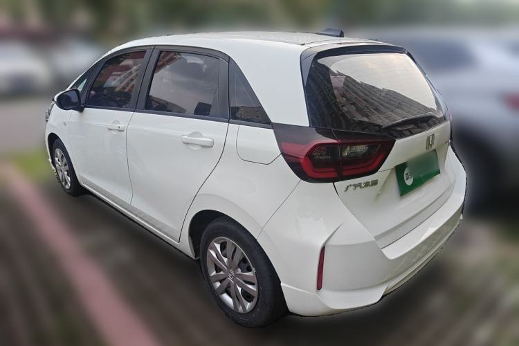 Used Honda Fit 2021 1.5L CVT Trend Edition Rear Left 45 Deg