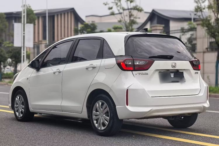 Used Honda Fit 2021 1.5L CVT Trend Edition Rear Left 45 Deg