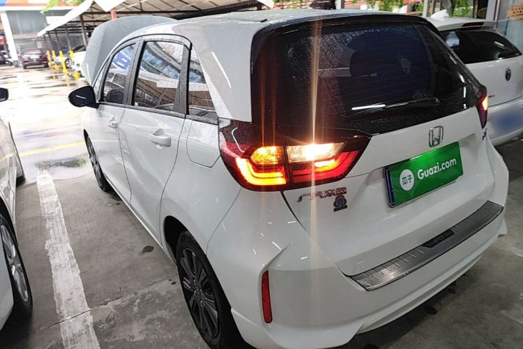 Used Honda Fit 2021 1.5L CVT Trendy Edition Rear Left 45 Deg