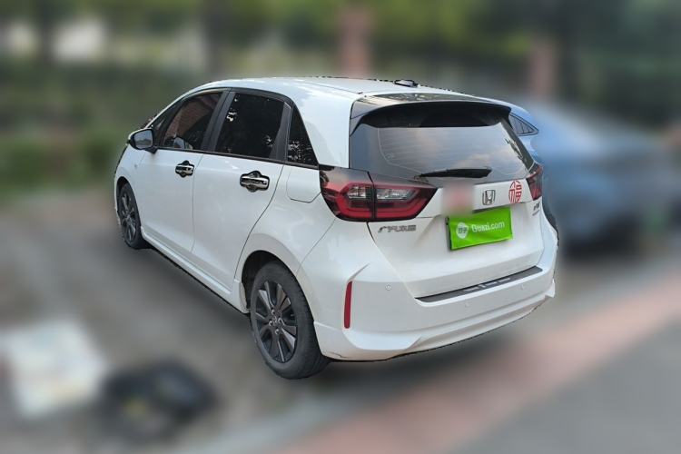 Used Honda Fit 2021 1.5L CVT Trendy Sports Edition Rear Left 45 Deg