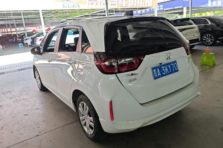 Used Honda Fit 2021 1.5L CVT Trendy Run Pro Edition Rear Left 45 Deg