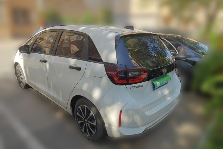 Used Honda Fit 2021 1.5L CVT Trendy Edition Rear Left 45 Deg