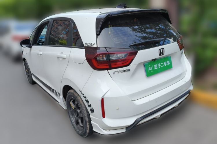 Used Honda Fit 2021 1.5L CVT Trend Edition Rear Left 45 Deg