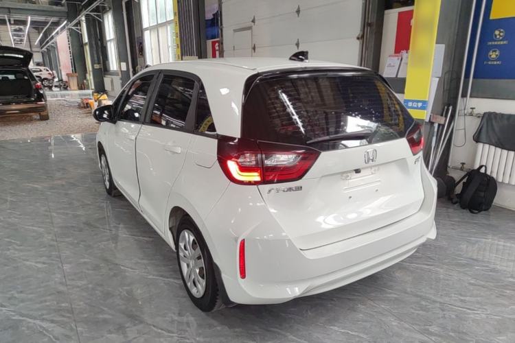 Used Honda Fit 2021 1.5L CVT Trend Edition Rear Left 45 Deg