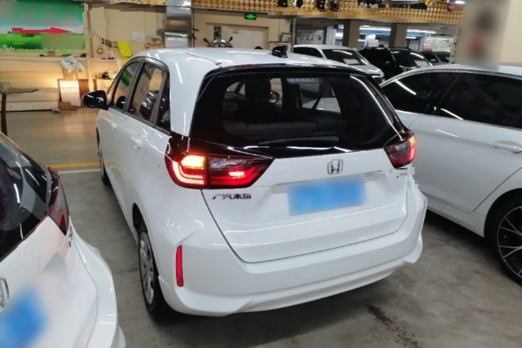 Used Honda Fit 2021 1.5L CVT Trend Edition Rear Left 45 Deg