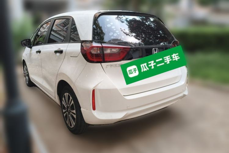 Used Honda Fit 2021 1.5L CVT Trendy Edition Rear Left 45 Deg
