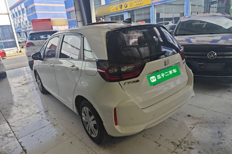 Used Honda Fit 2021 1.5L CVT Trend Edition Rear Left 45 Deg