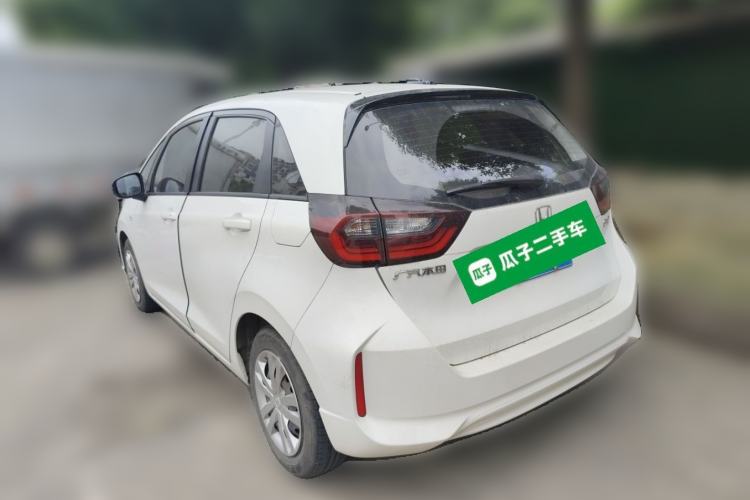 Used Honda Fit 2021 1.5L CVT Trend Edition Rear Left 45 Deg