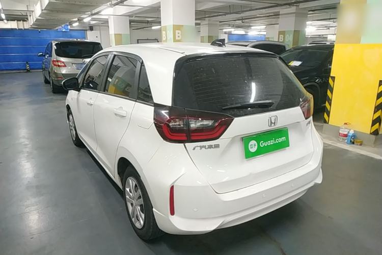 Used Honda Fit 2021 1.5L CVT Trend Edition Rear Left 45 Deg