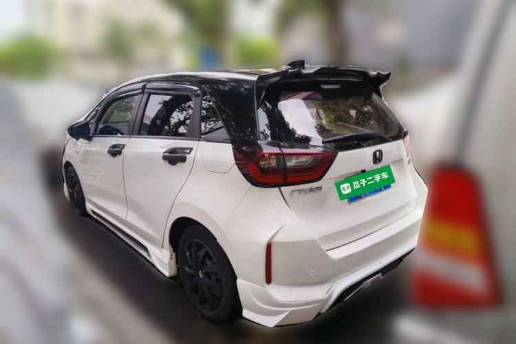 Used Honda Fit 2021 1.5L CVT Trend Edition Rear Left 45 Deg