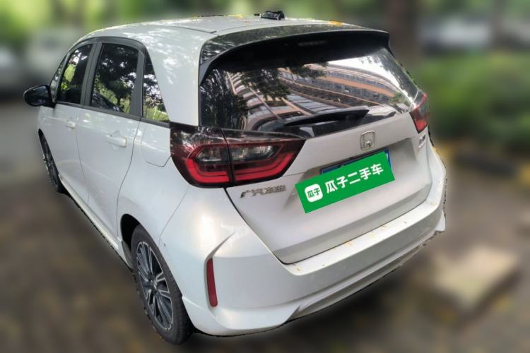 Used Honda Fit 2021 1.5L CVT Trendy Run Pro Edition Rear Left 45 Deg