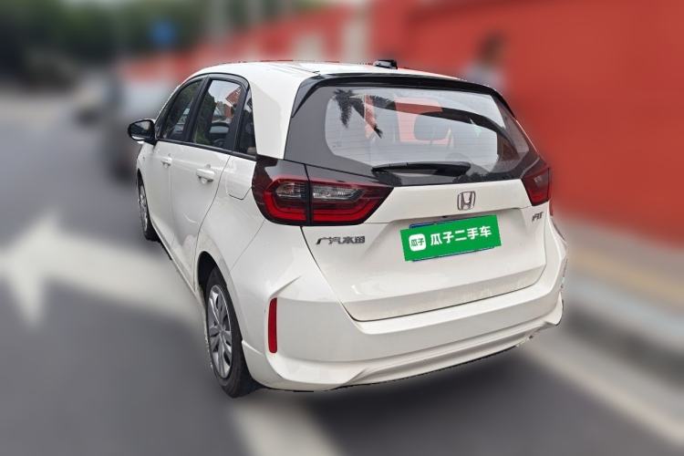 Used Honda Fit 2021 1.5L CVT Trend Edition Rear Left 45 Deg