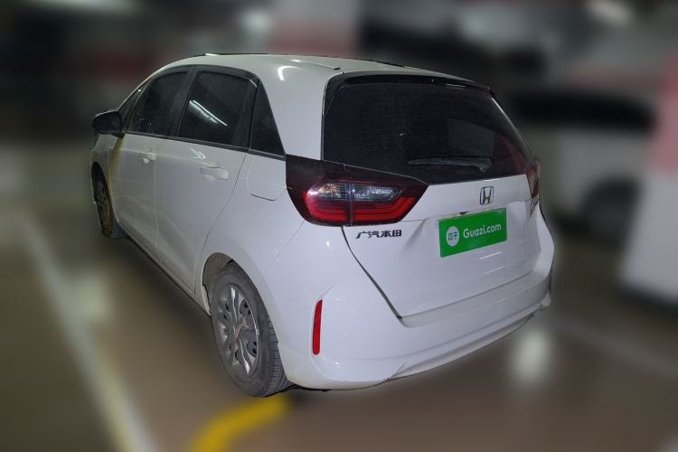 Used Honda Fit 2021 1.5L CVT Trend Edition Rear Left 45 Deg