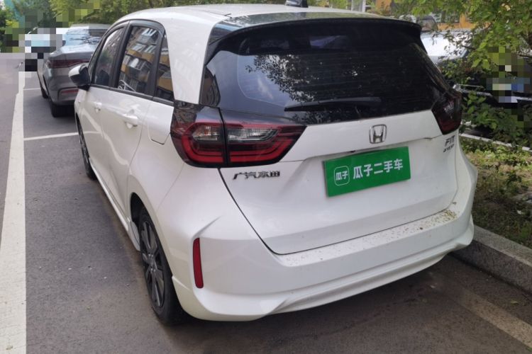 Used Honda Fit 2021 1.5L CVT Trendy Sports Edition Rear Left 45 Deg