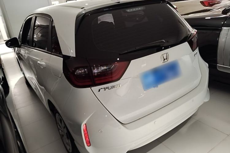 Used Honda Fit 2021 1.5L CVT Trend Edition Rear Left 45 Deg