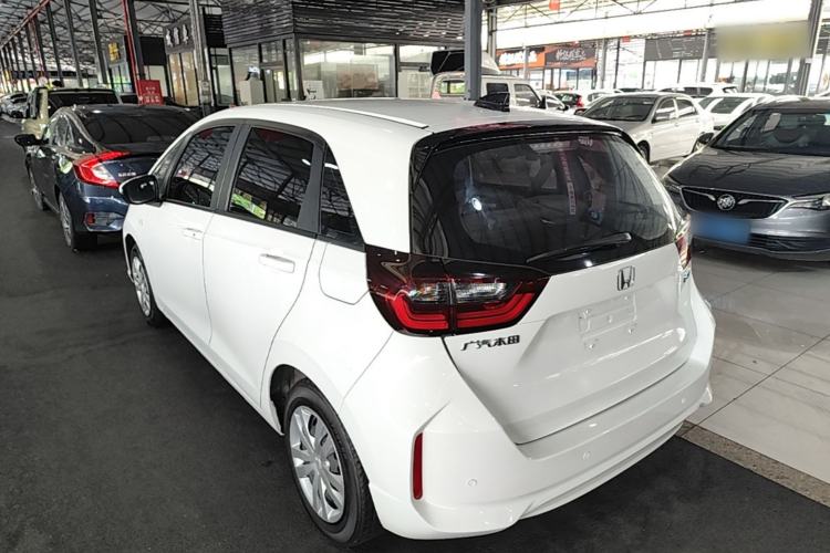 Used Honda Fit 2021 1.5L CVT Trend Edition Rear Left 45 Deg