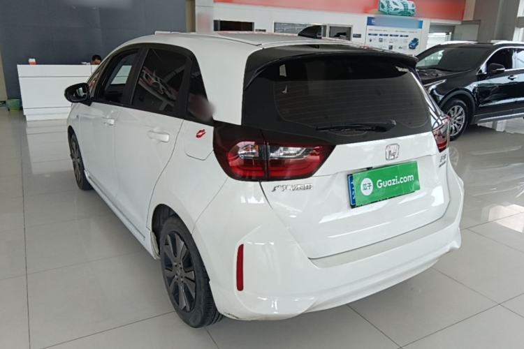 Used Honda Fit 2021 1.5L CVT Trendy Sports Edition Rear Left 45 Deg