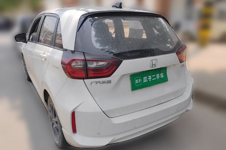 Used Honda Fit 2021 1.5L CVT Trend Edition Rear Left 45 Deg