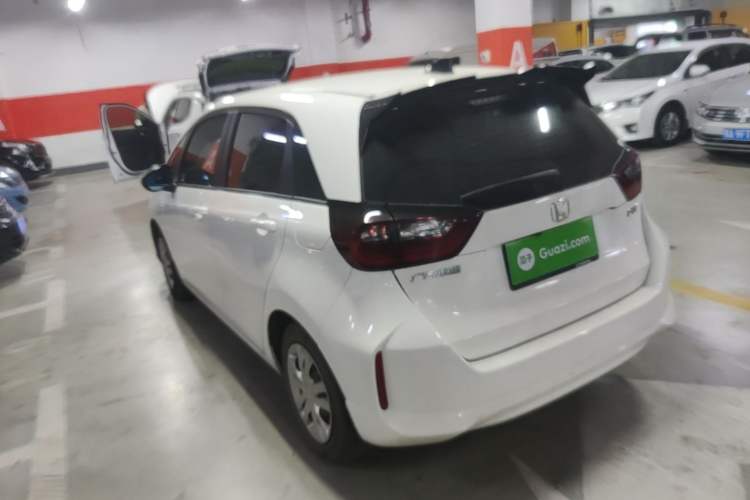 Used Honda Fit 2021 1.5L CVT Trendy Sports Edition Rear Left 45 Deg